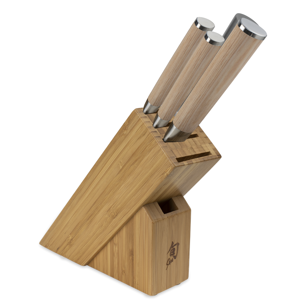 Shun Classic Blonde 5-Piece Starter Block Set — Blonde