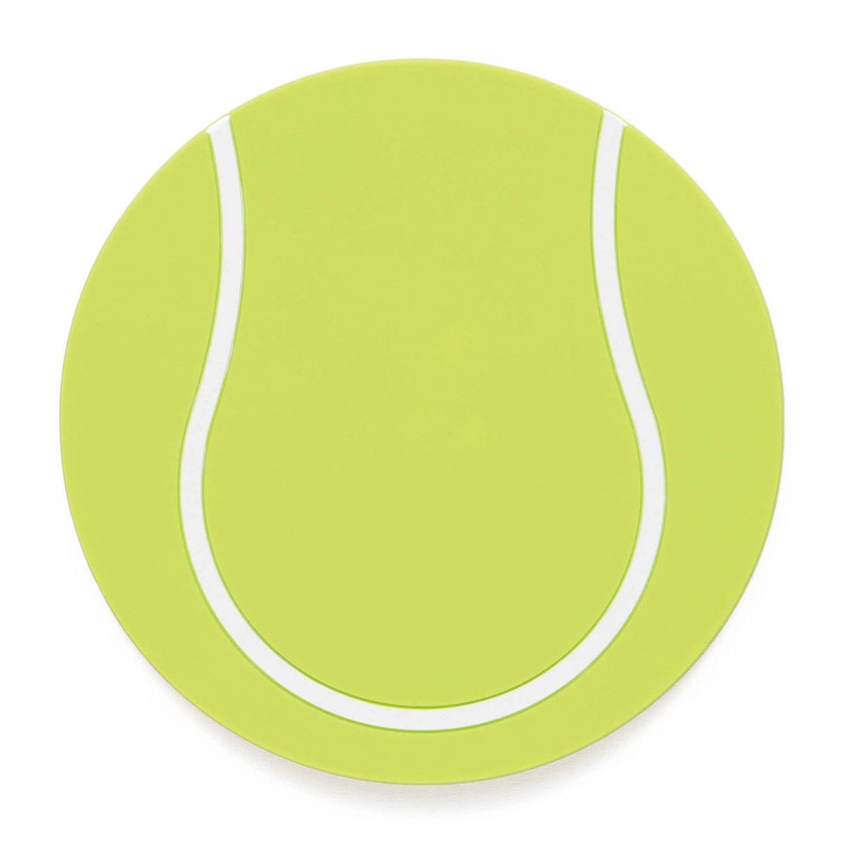 Tennis Ball Silicone Coaster - Set of 4