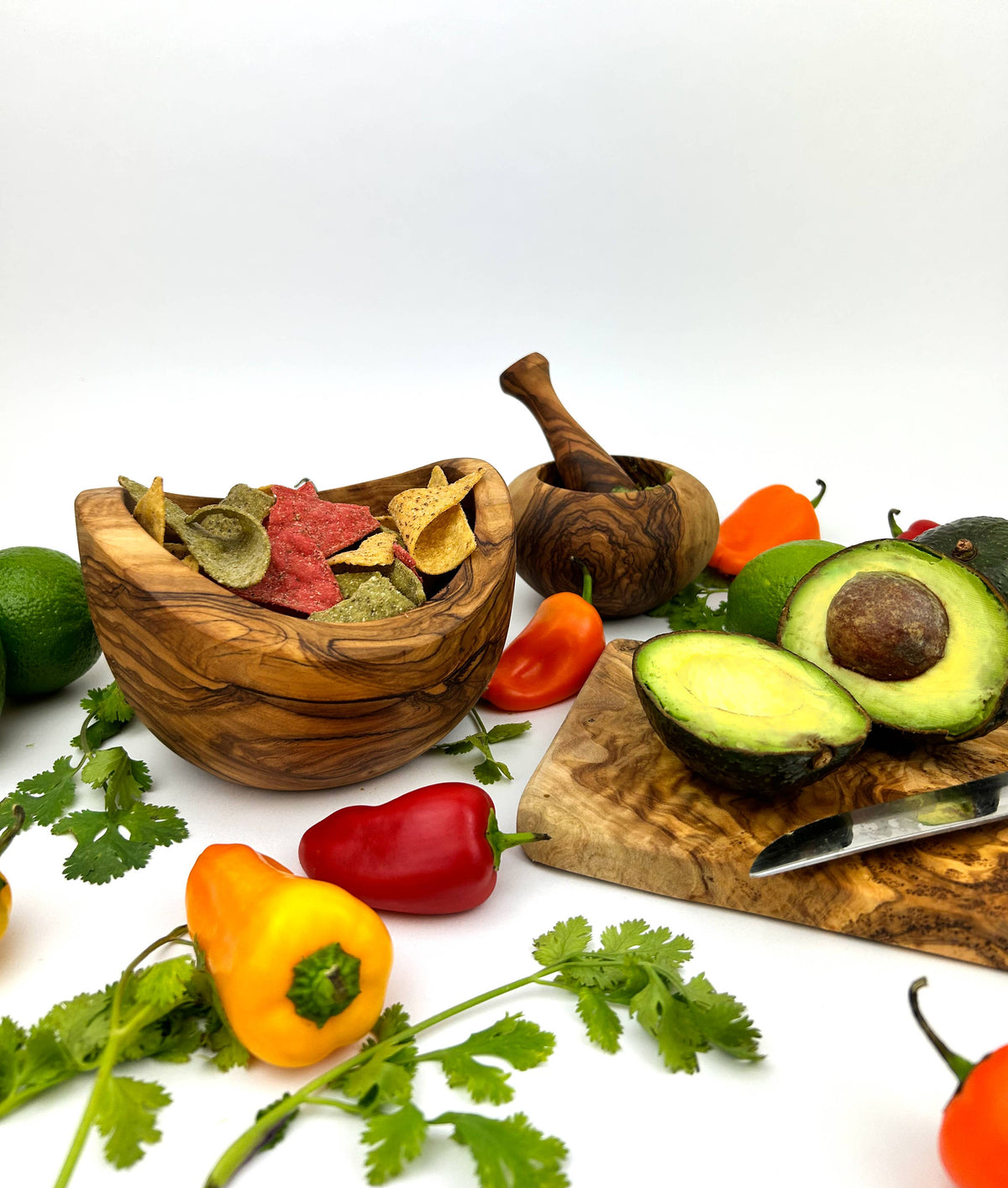 Rustic Olive Wood Small Bowl