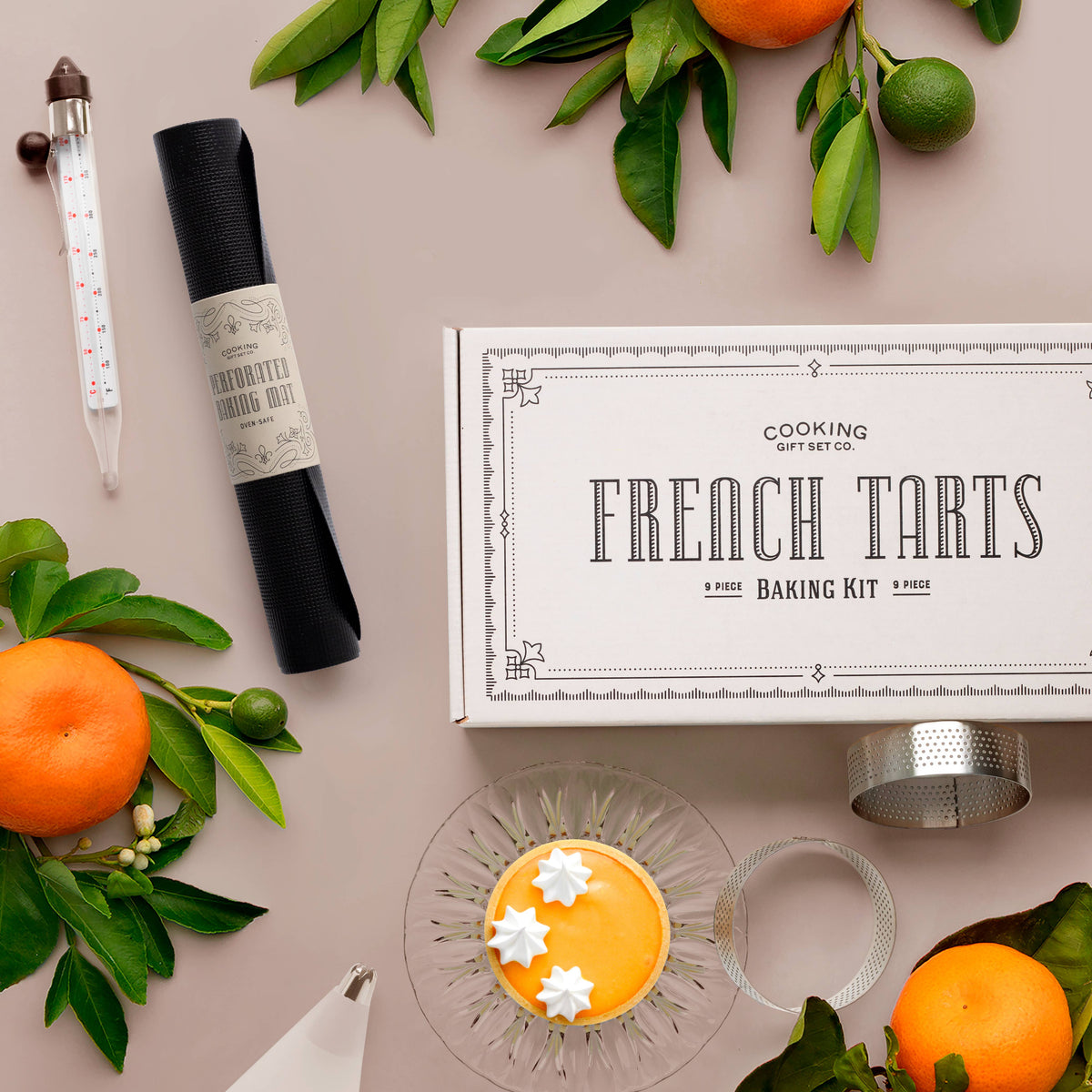 French Tart Baking Kit | Cake Decorating Tools | Unique Gift