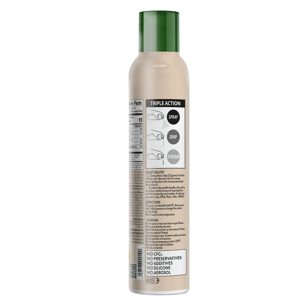 Mantova Organic Extra Virgin Olive Oil Spray, 8.5 fl. oz.