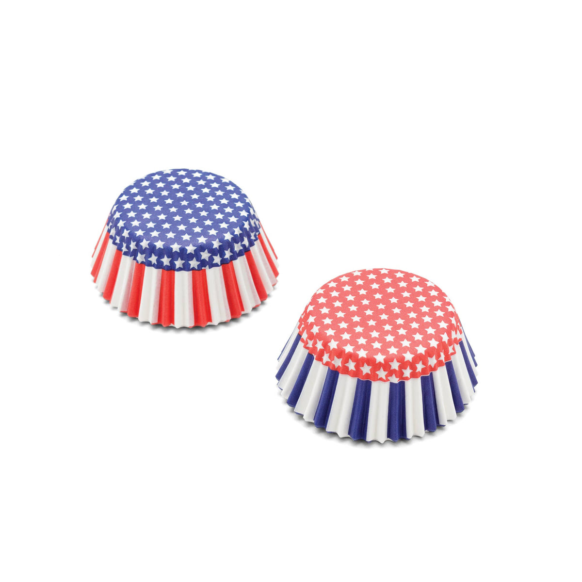 Fox Run PatrioticCupcake Liners, 50 Count, 3" x 3"