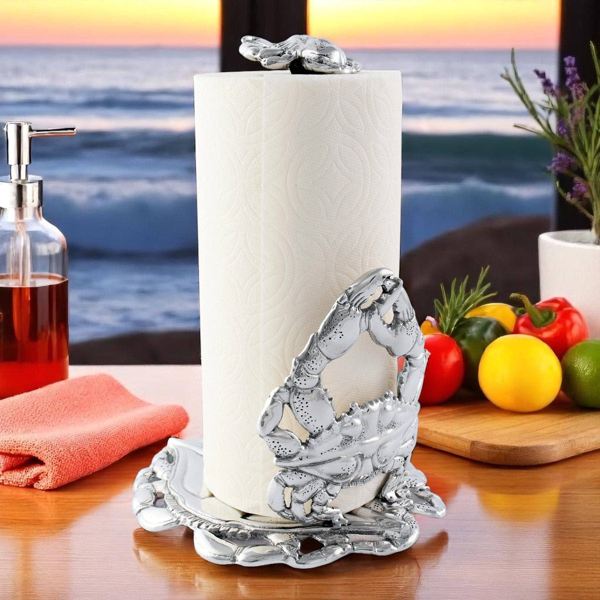 Crab Paper Towel Holder
