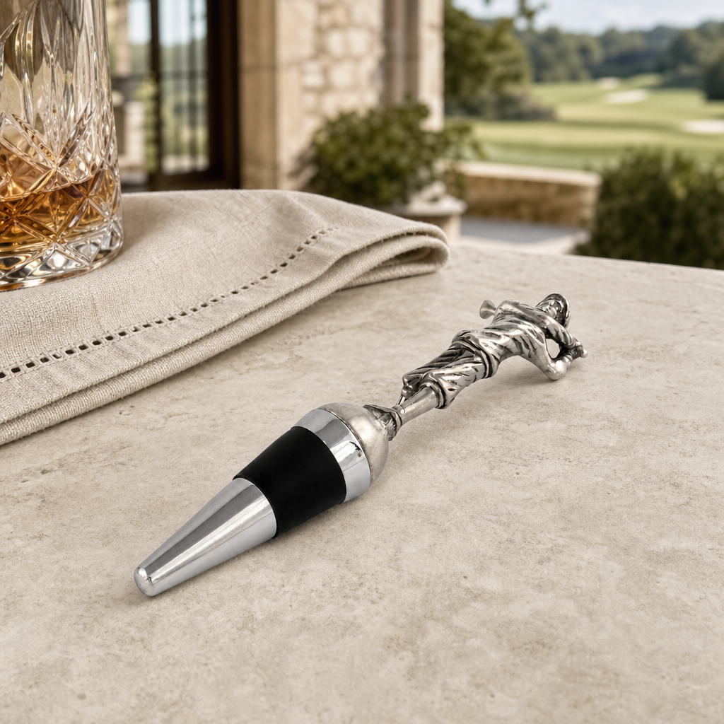 Golfer Bottle Stopper