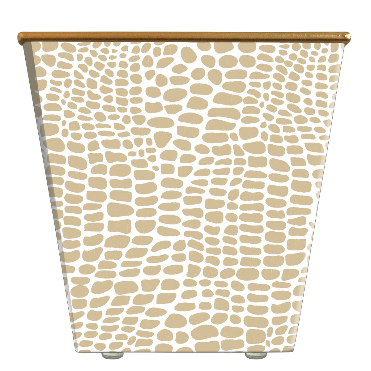 Alligator Skin Cachepot Container Only
