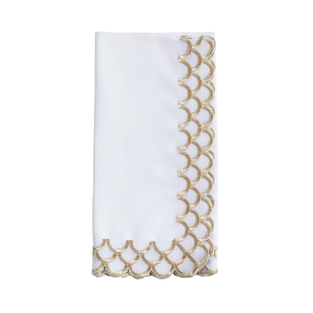 Scalloped Edge Napkin