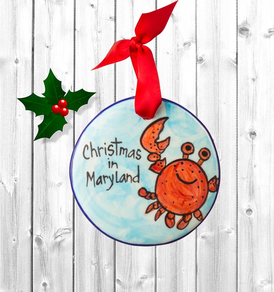 Ornaments | Christmas Ornaments | Christmas in Red Crab