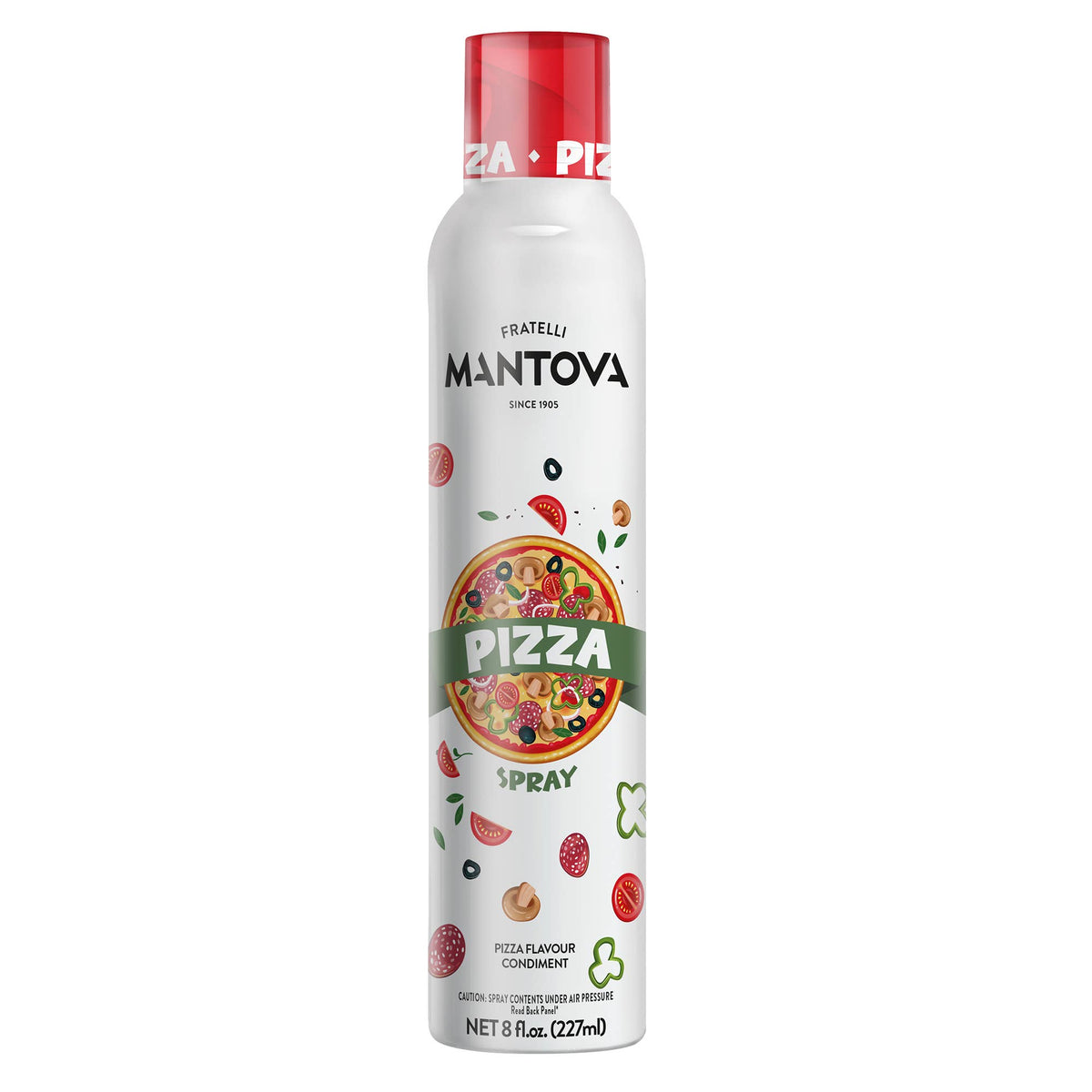 Mantova Pizza Spray, 8 oz