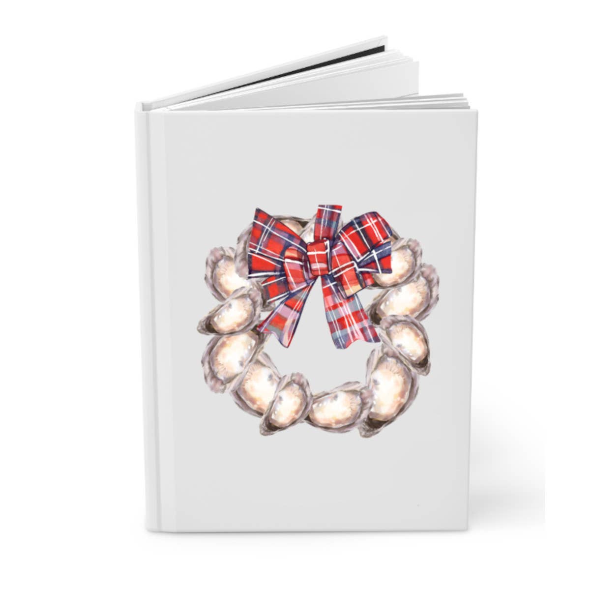 Journal - Oyster Christmas Wreath