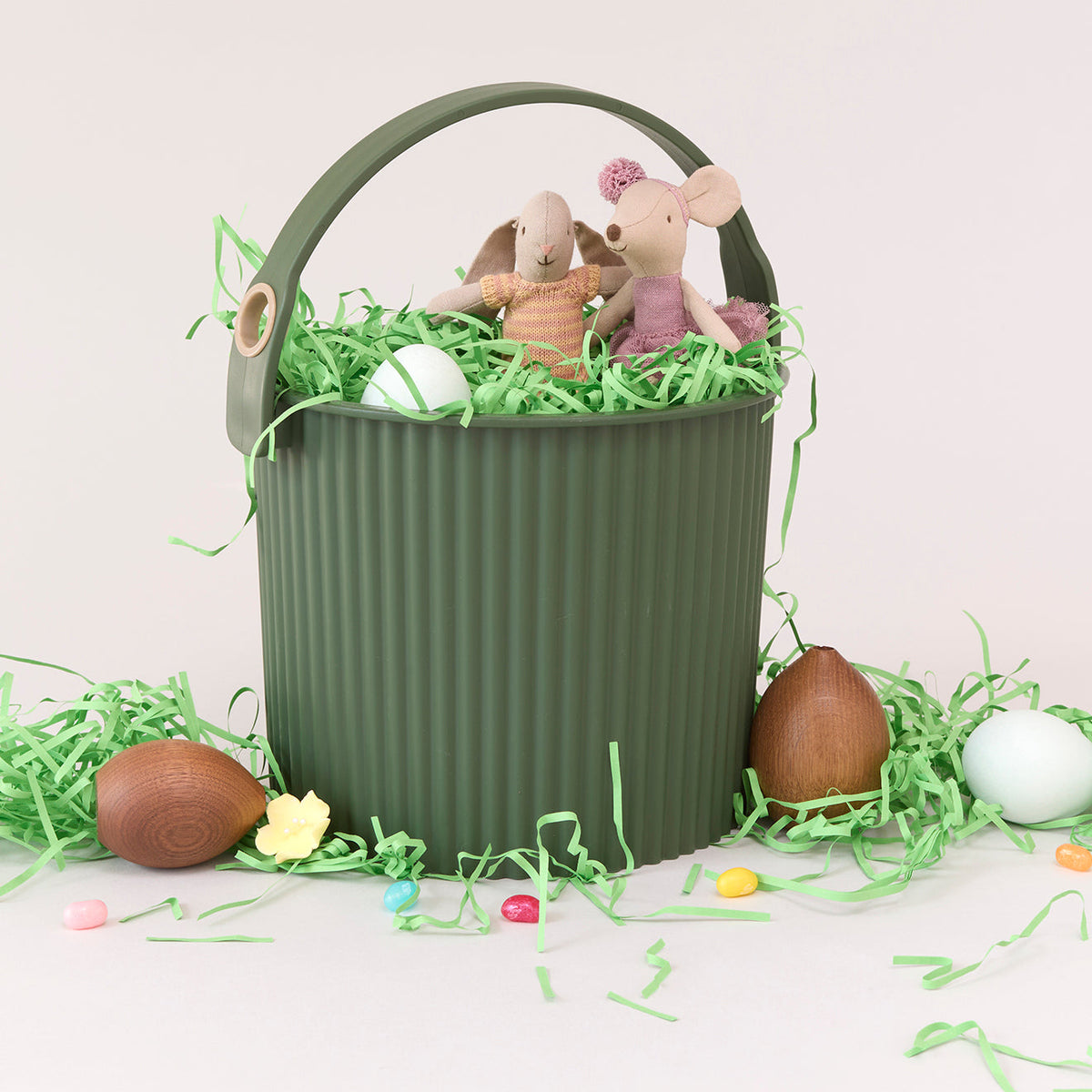 Hachiman Buckets - Garden Green