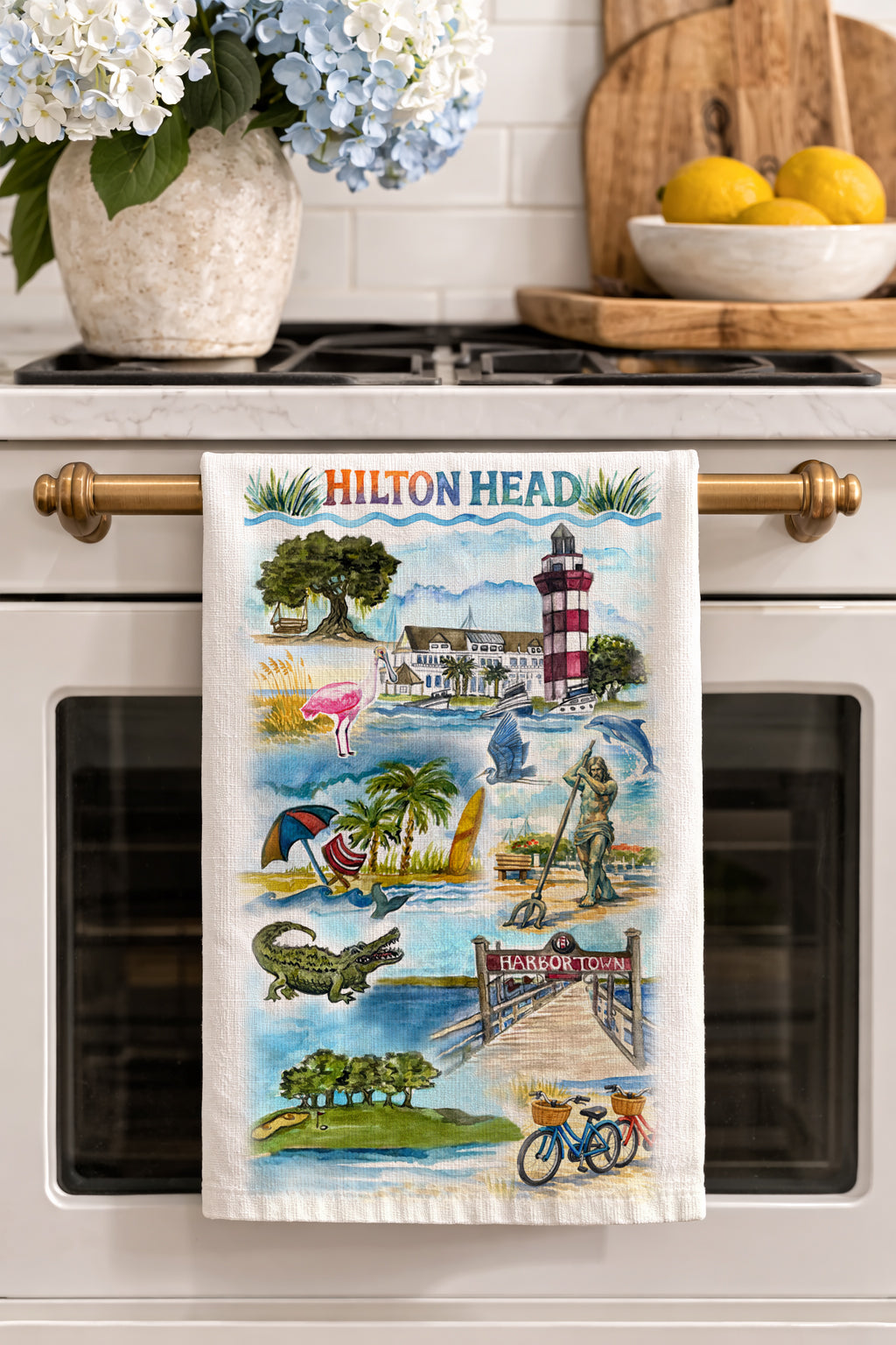 Hilton Head SC Tea Towel — photo 1