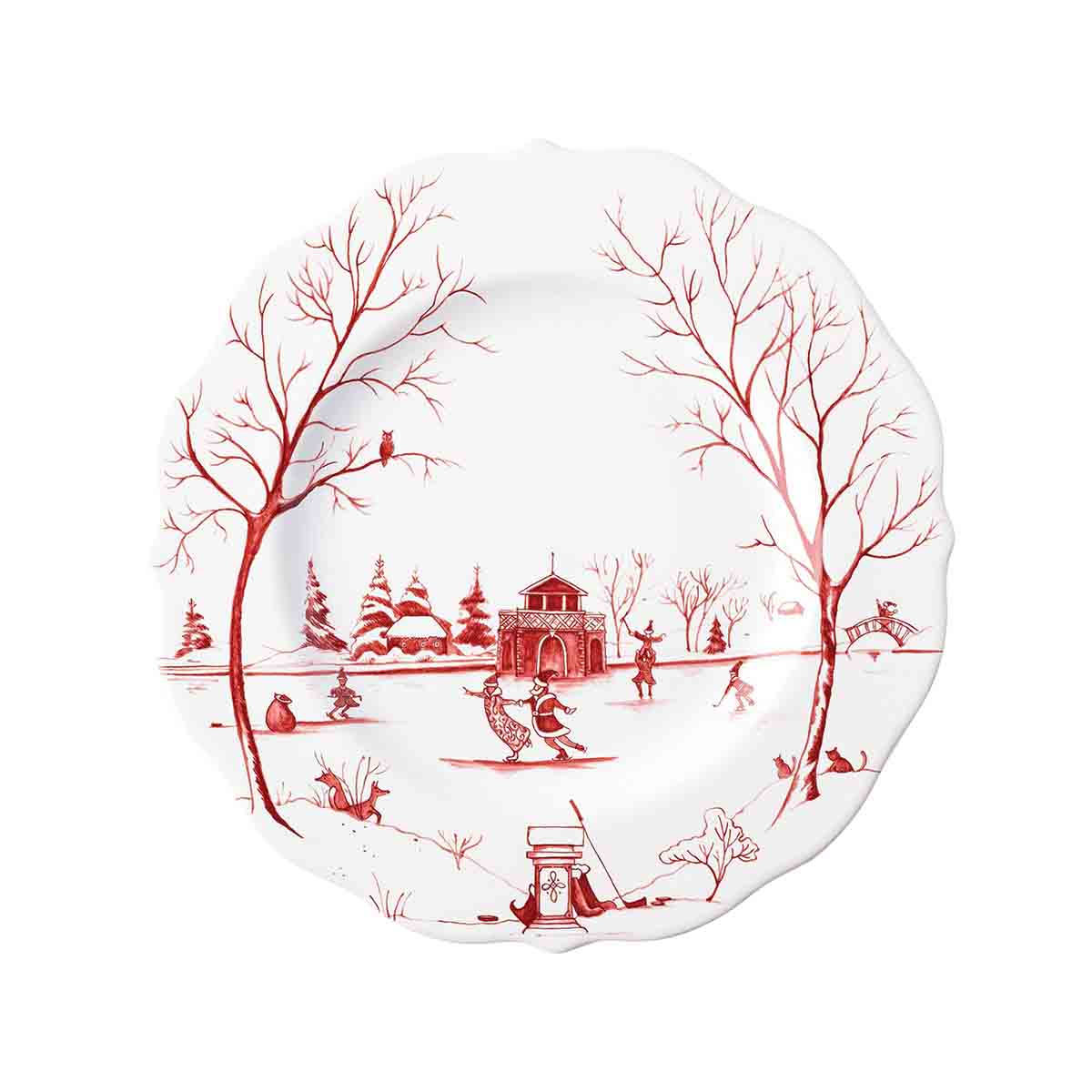 Country Estate Dessert/Salad Plate Ruby