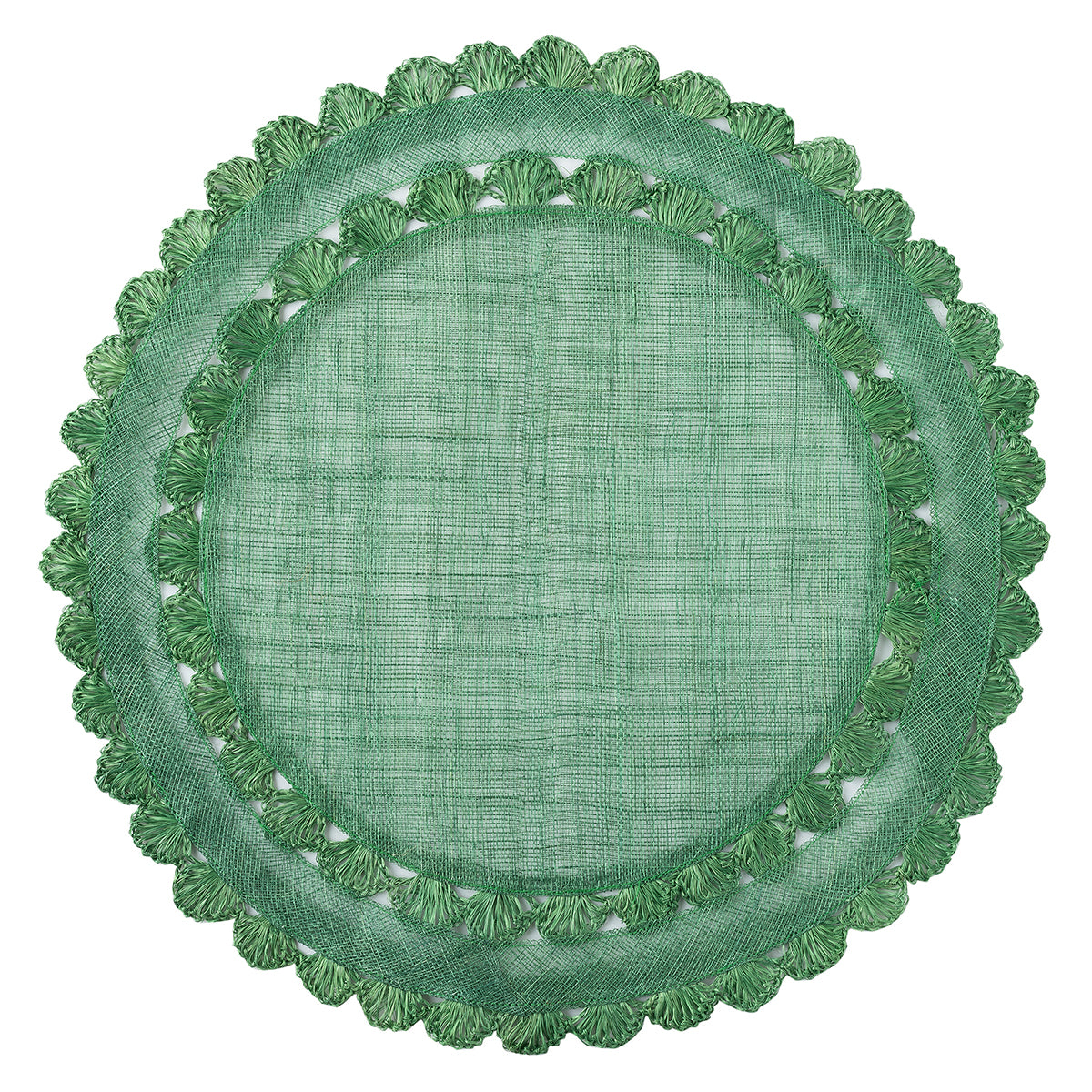Isadora Placemat - Individual Evergreen