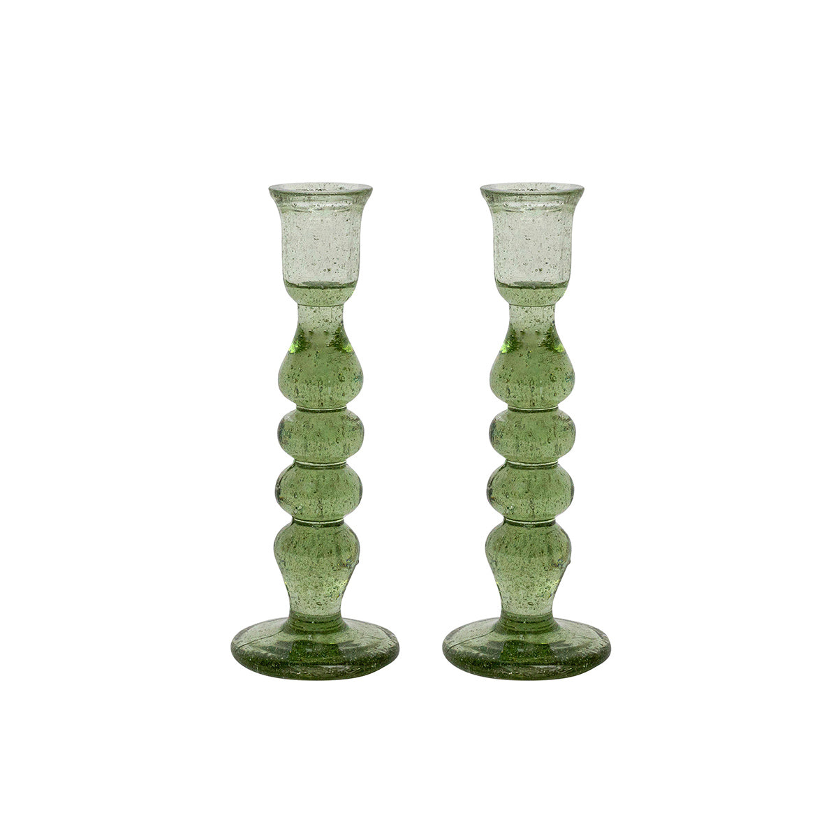 Provence 7" Candlesticks Set/2 Basil
