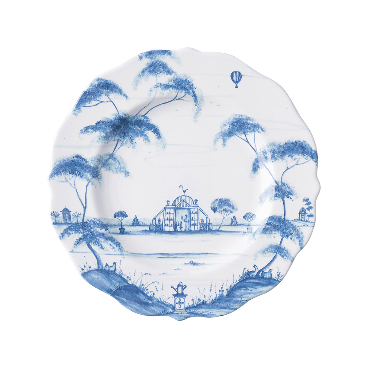 Country Estate Dessert/Salad Plate Delft Blue