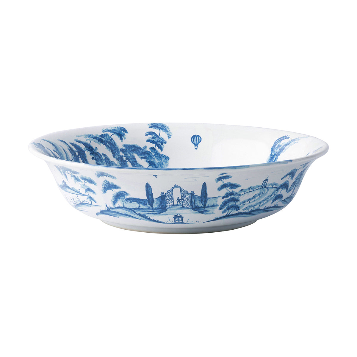 Country Estate 10" Serving Bowl Delft Blue