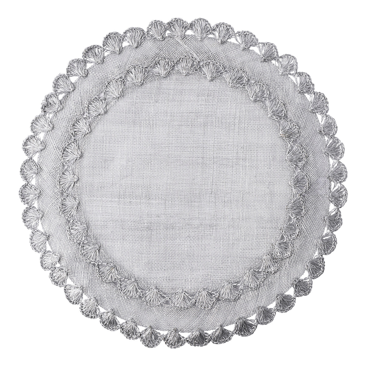 Isadora Placemat - Individual Silver