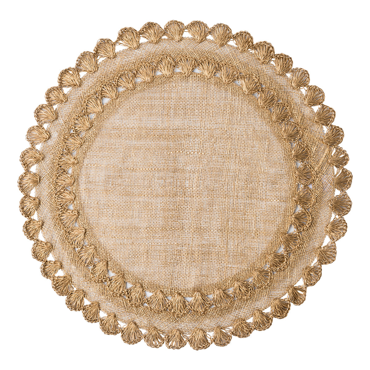 Isadora Placemat - Individual Gold