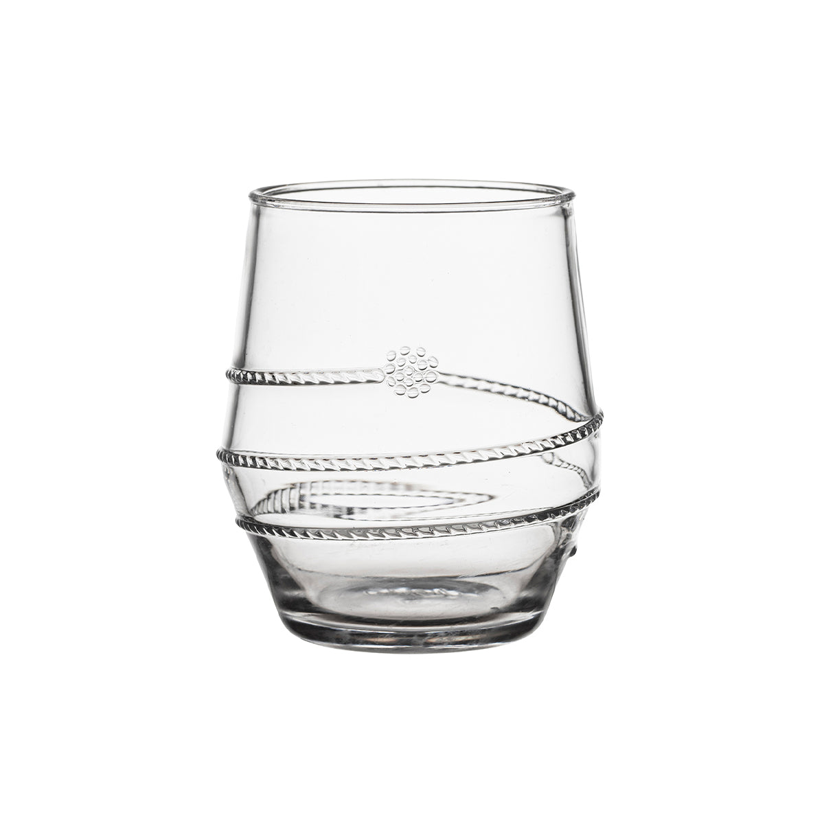 Amalia Acrylic Small Tumbler Clear Set / 4
