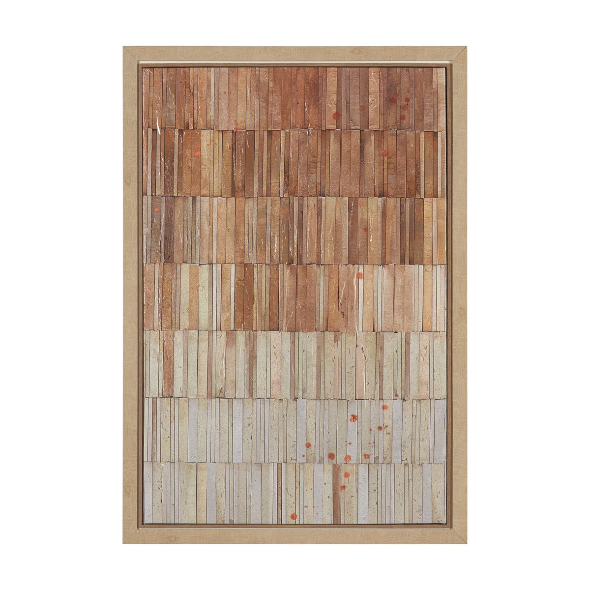 Terracotta Wall II by Flora Kouta