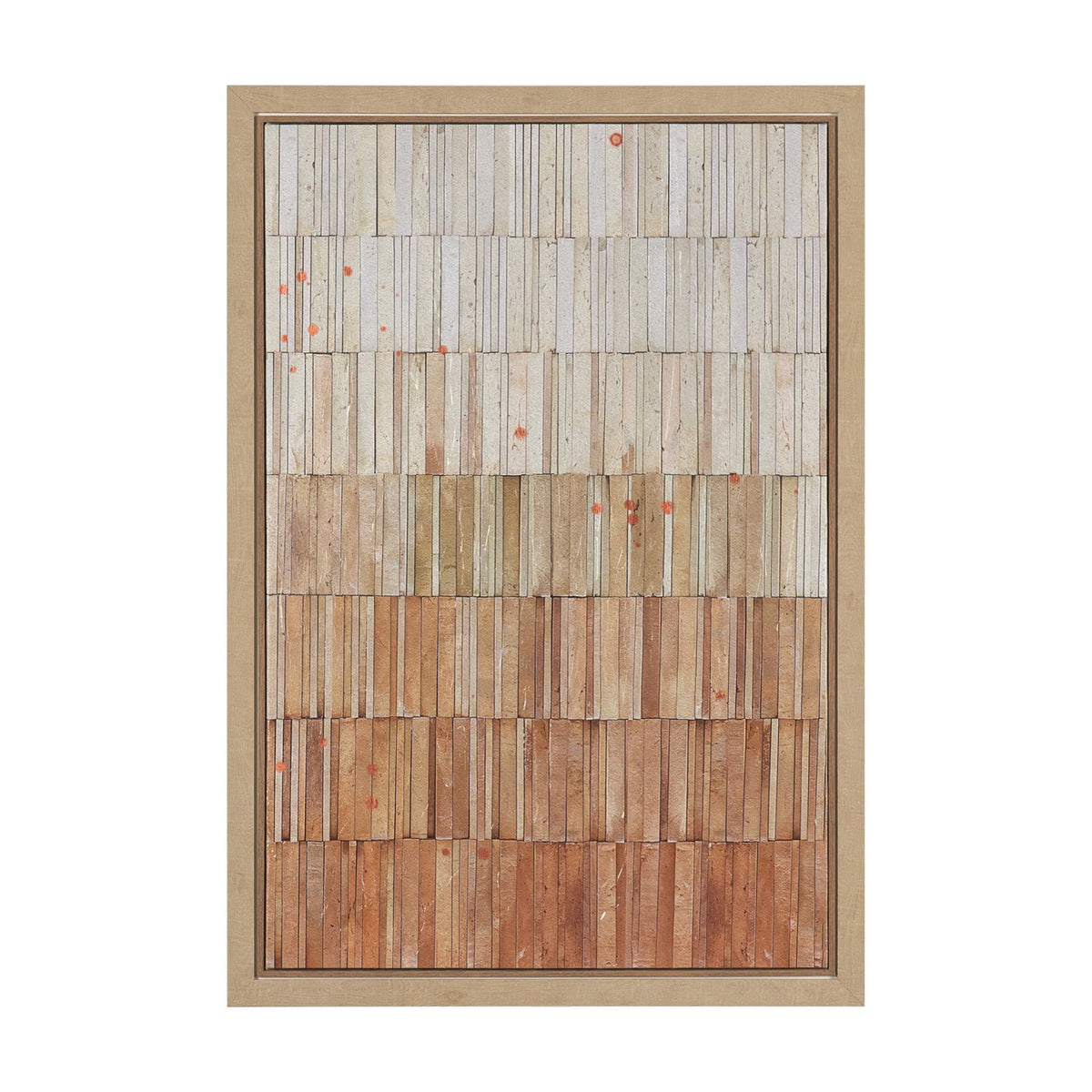 Terracotta Wall III by Flora Kouta