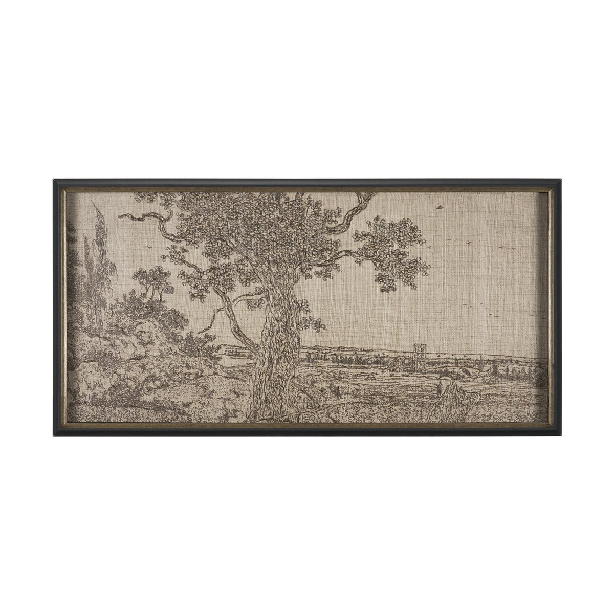 Landscape with an Oak Tree by Hercules Segers