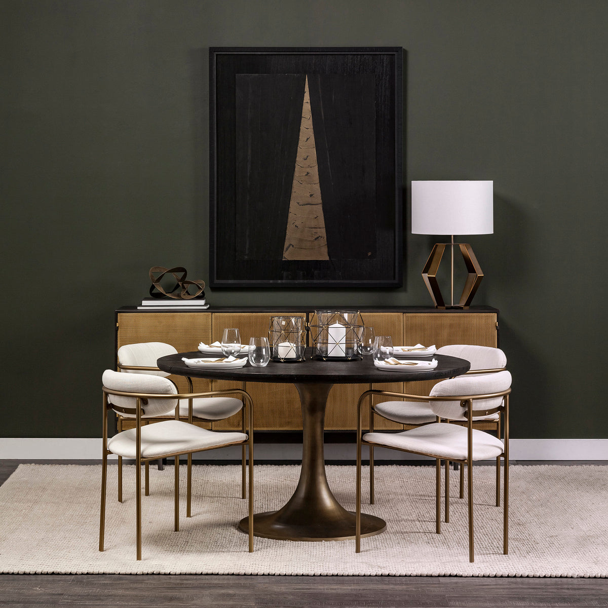 Fleur de Lis Dining Table