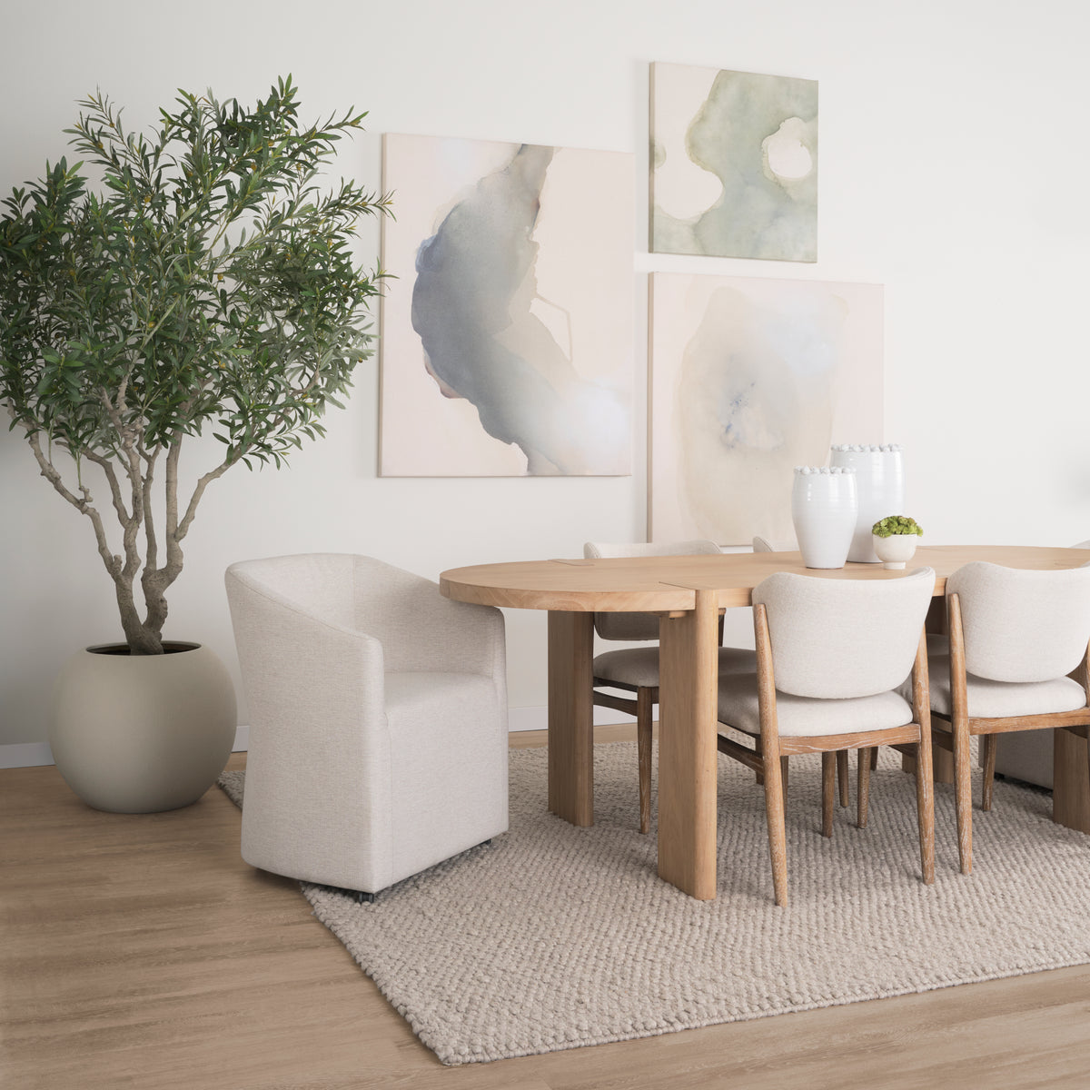 Magnolia Gate Arm Dining Chair