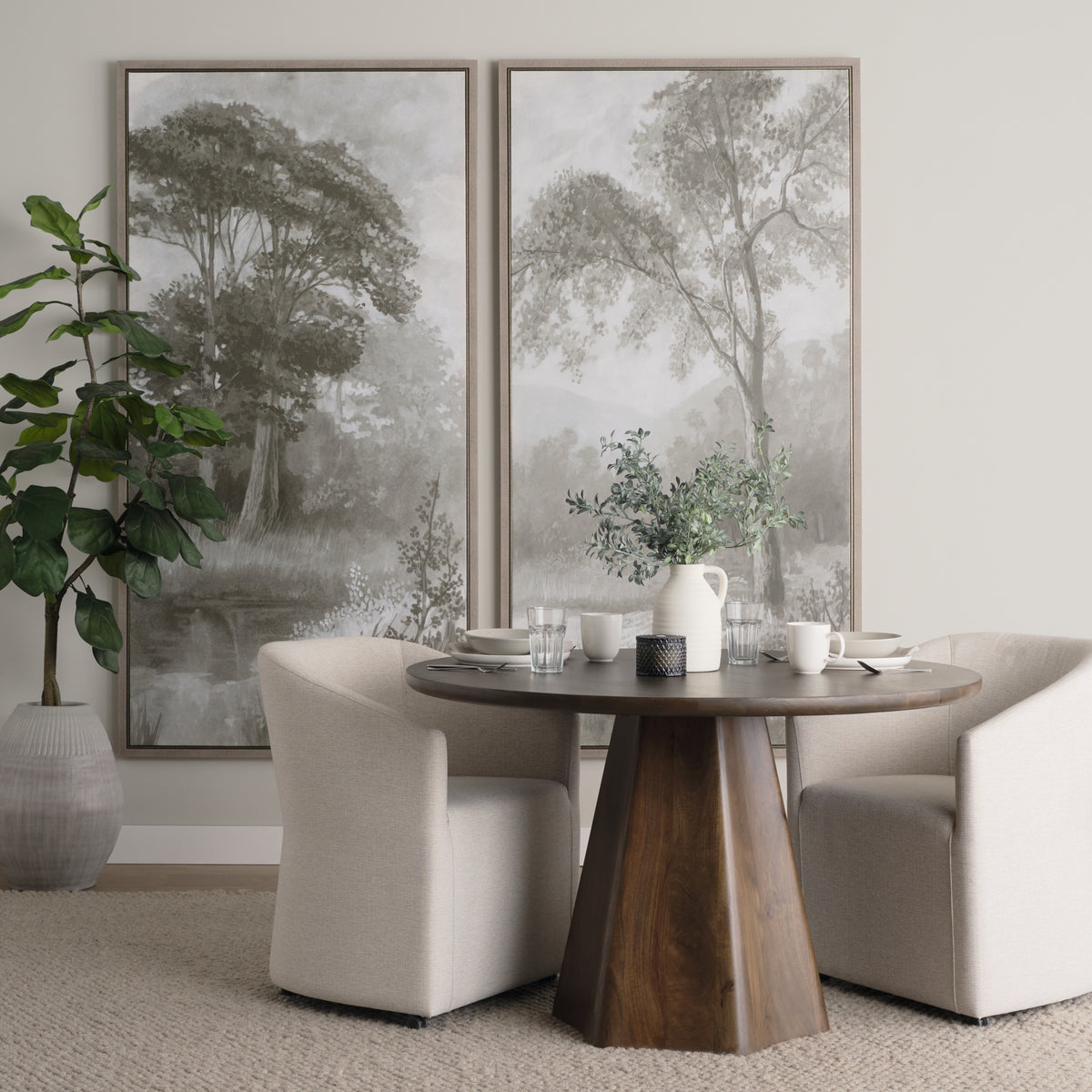 Chene Rouge Dining Table