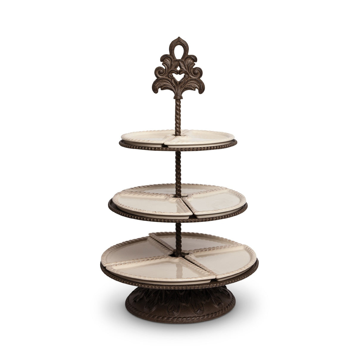 Belle Rive Pattern 3-Tiered Server