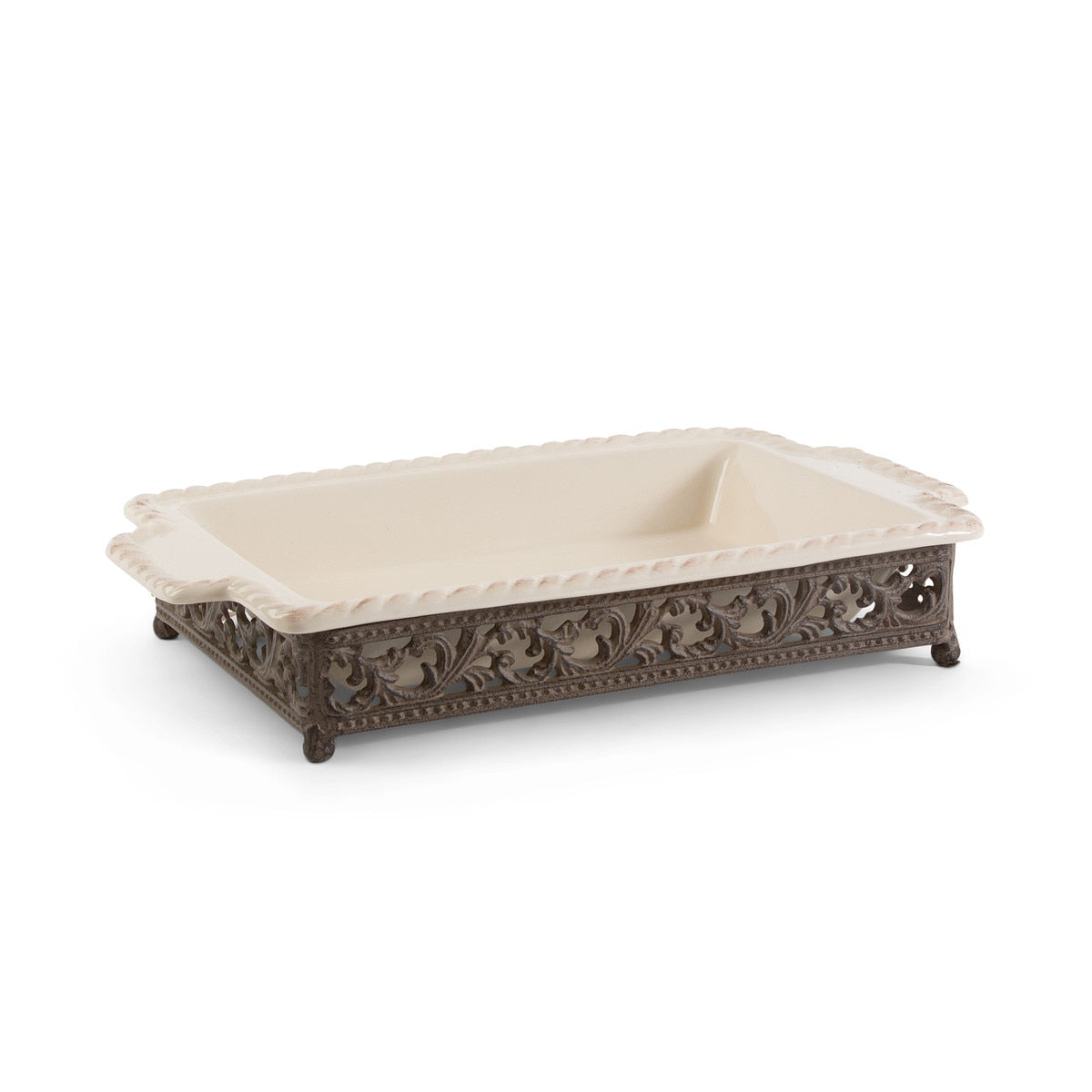 Belle Rive Stoneware Baking Dish, 14"