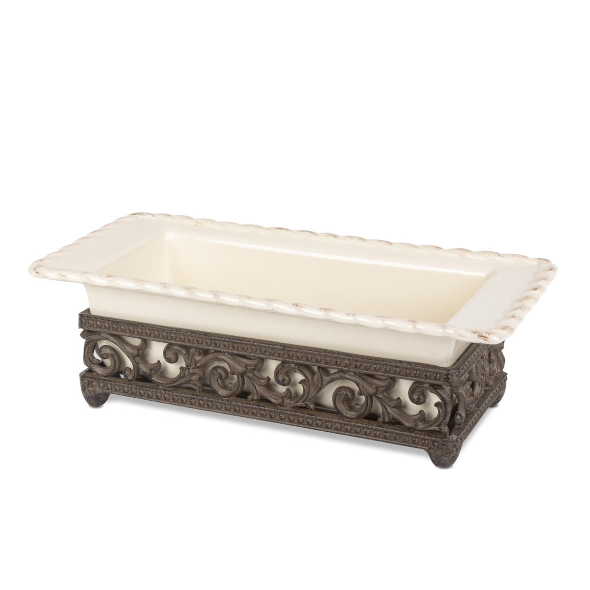 Belle Rive Stoneware Loaf Serving Dish