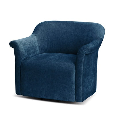 Adeline Swivel Chair, Imperial Indigo