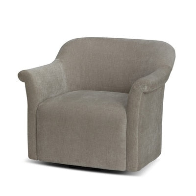 Adeline Swivel Chair, Putty