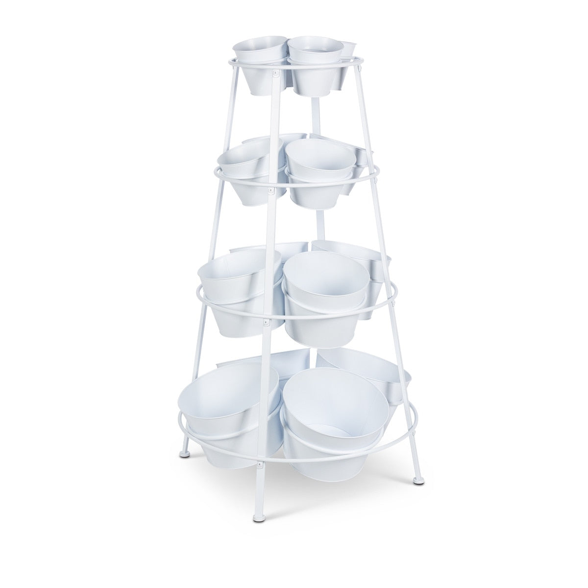 Petite Mercantile Market Tower, White