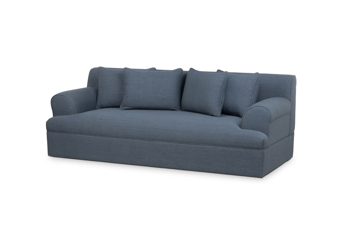 Montrose Sofa, Heathered Navy