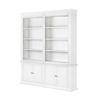 Laurel Grove Bookcase, Whitewash