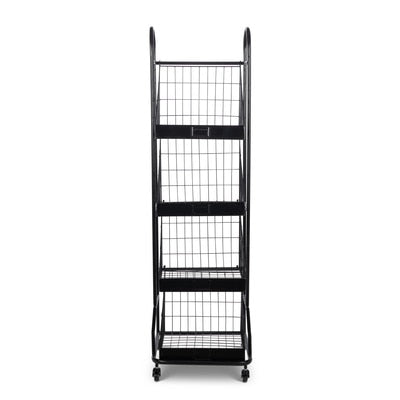 Mercantile Metal Bread Rack, Black