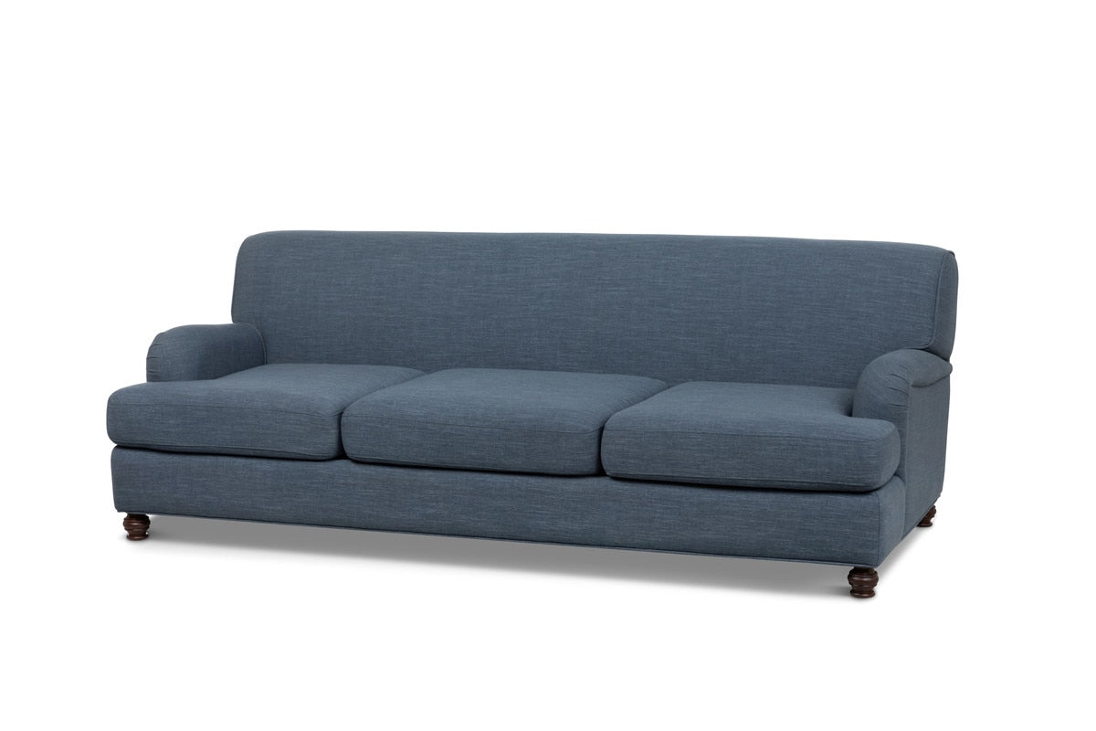 Waverly Sofa, Heathered Navy