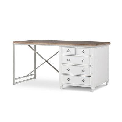 Beauregard Partners Desk, Whitewash