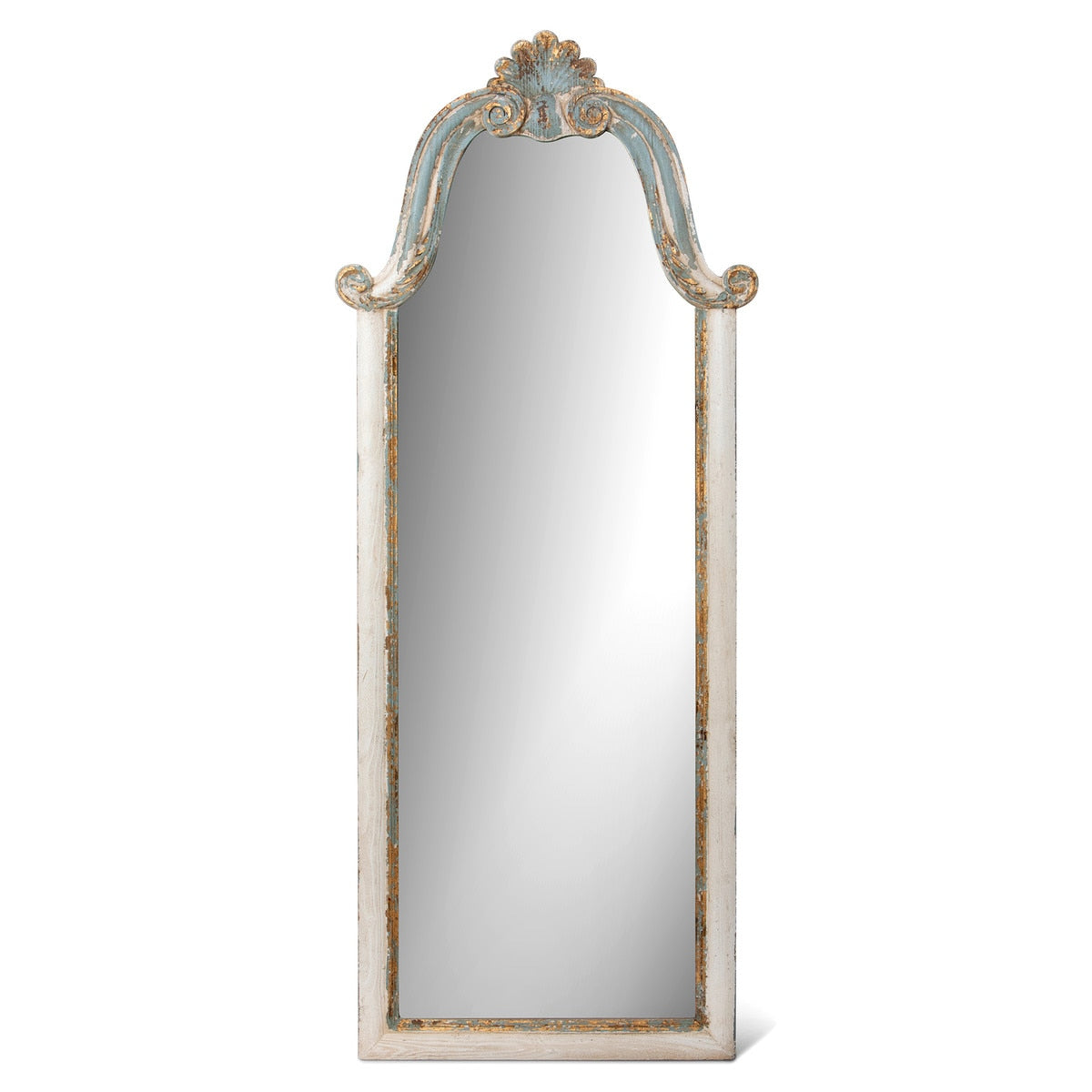 Maison Carved Wood Mirror