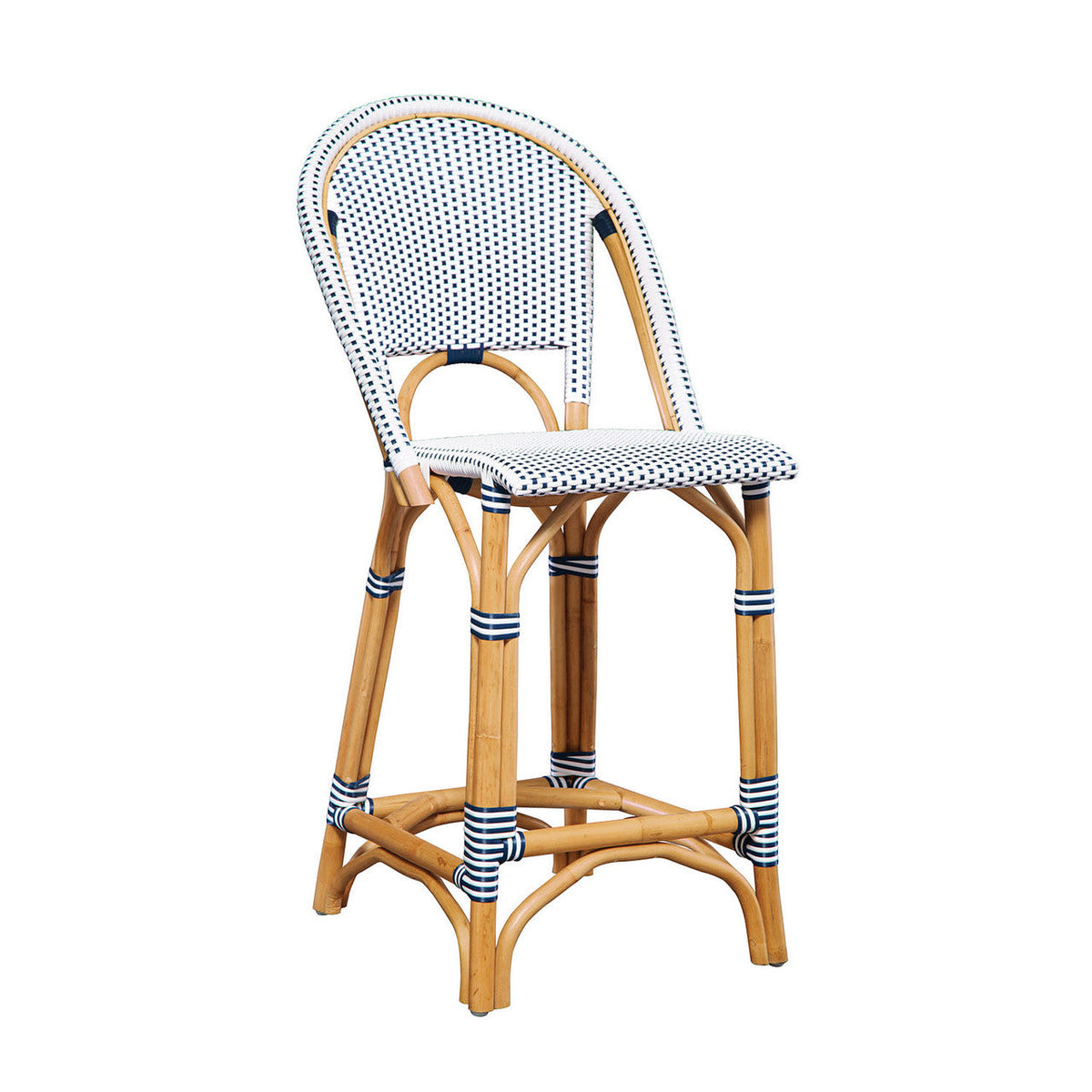 Pascale Counter Stool — Blue
