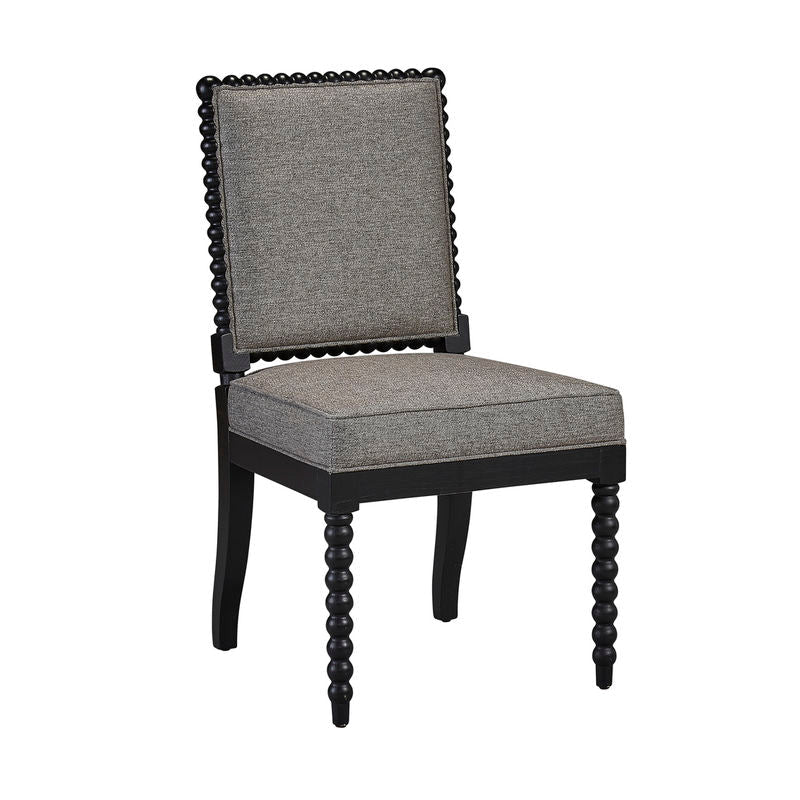 Adeline Dining Chair — Black / Charcoal