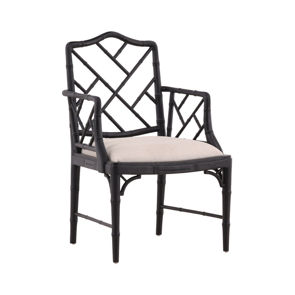 Chantilly Arm Chair — Black