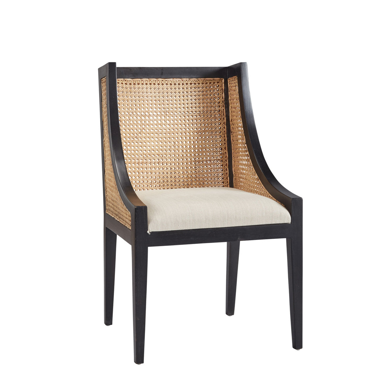 Orleans Arm Chair — Black
