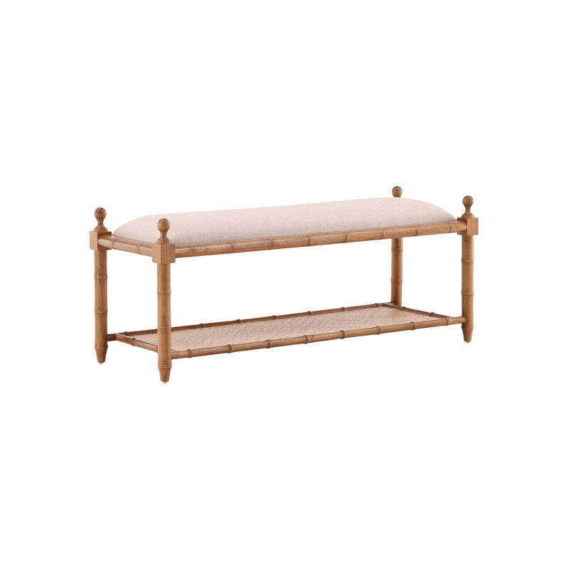 Leontine Bench — Natural