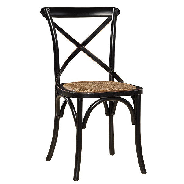 Orleans Bentwood Side Chair — Black
