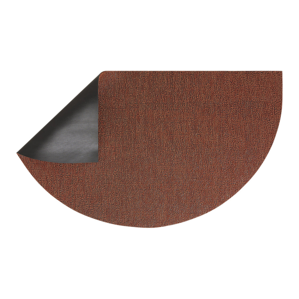 Heathered Shag Mats - Burnt Coral