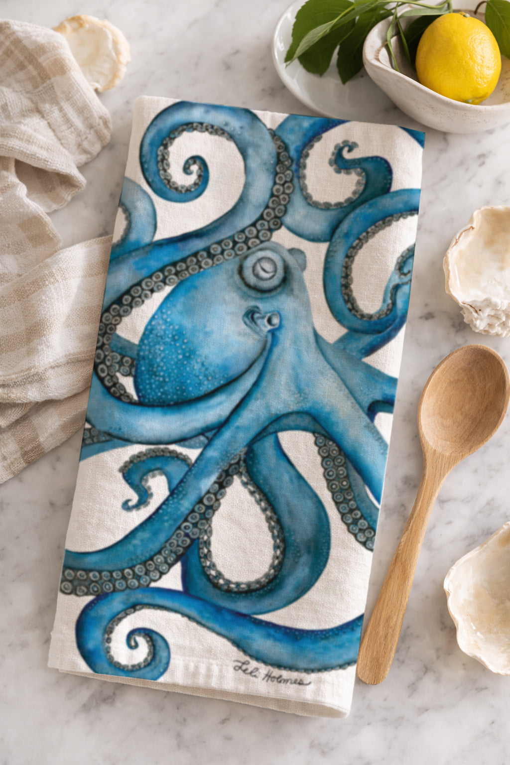 Octopus Tea Towel — photo 1