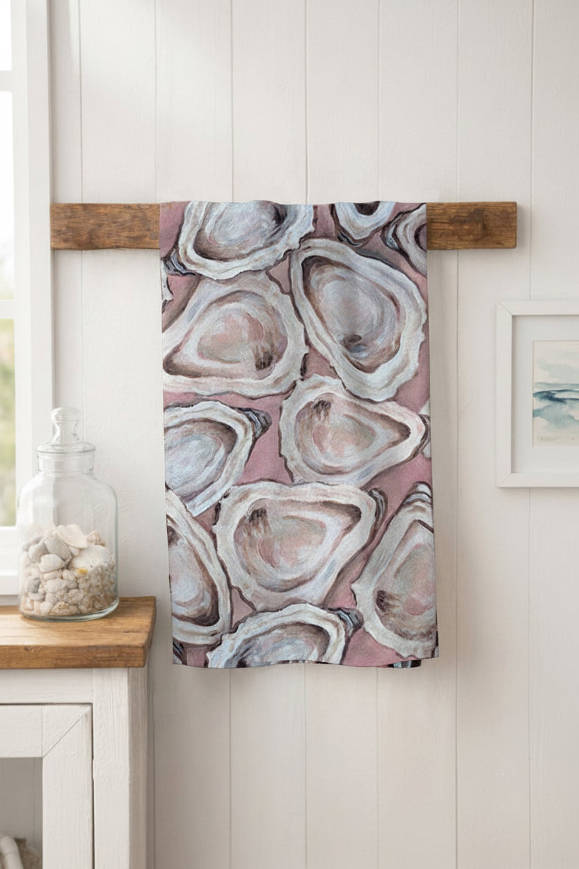 Blush Oyster Tea Towel — photo 2